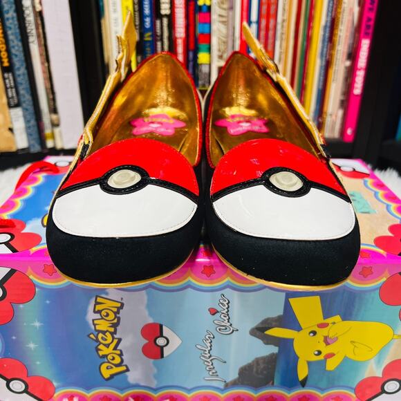 Irregular Choice Pikachu Dreams Ballet Flats Size 9 - Picture 3 of 12